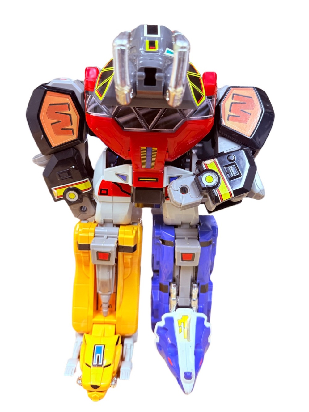 Bandai Mighty Morphin Power Rangers Dino Megazor w Mastodon head & pterodactyl